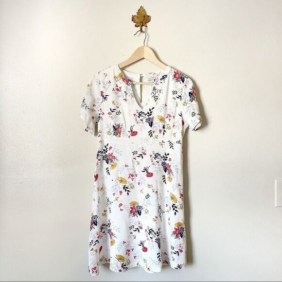 Lucky Brand White Floral Mini summer dress - Picture 1 of 7